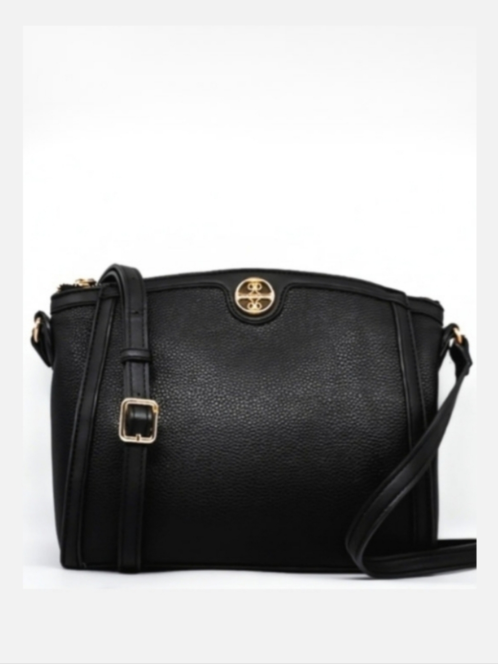New Innes Triple Compartment Crossbody & Shoulder Bag By Nine West In Black Onyx